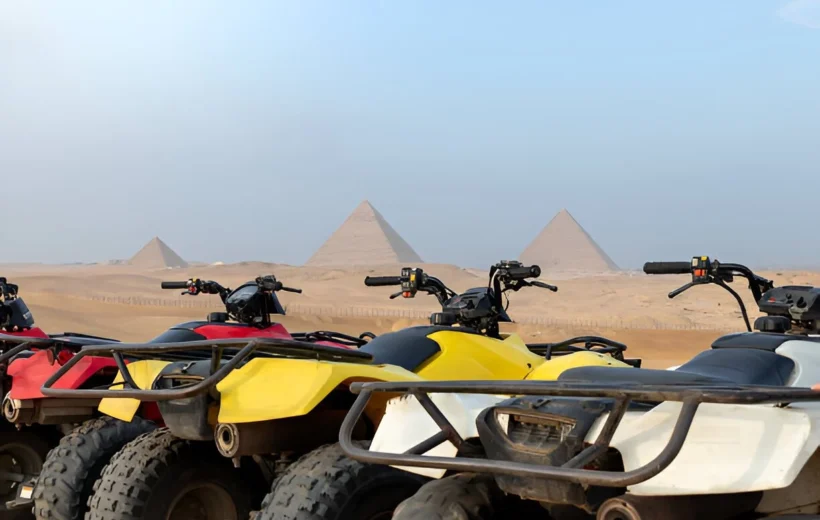 Quad Biking At Giza Pyramids From Cairo